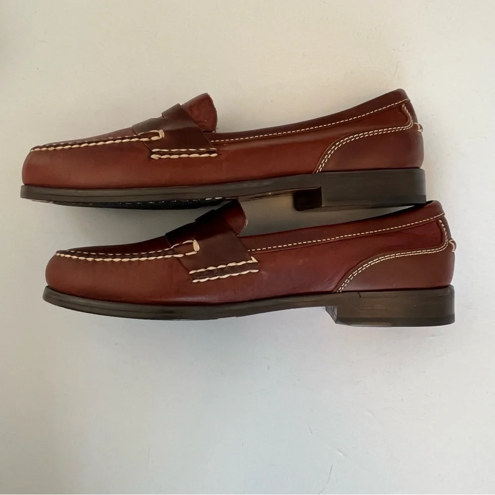 The Homes Store Brown Leather Loafers Size 8M
